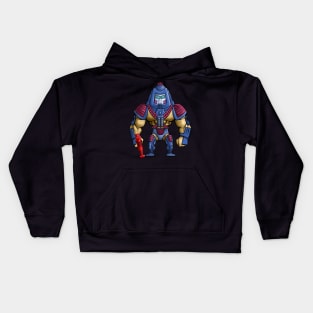 Man-E-Faces Robot Kids Hoodie